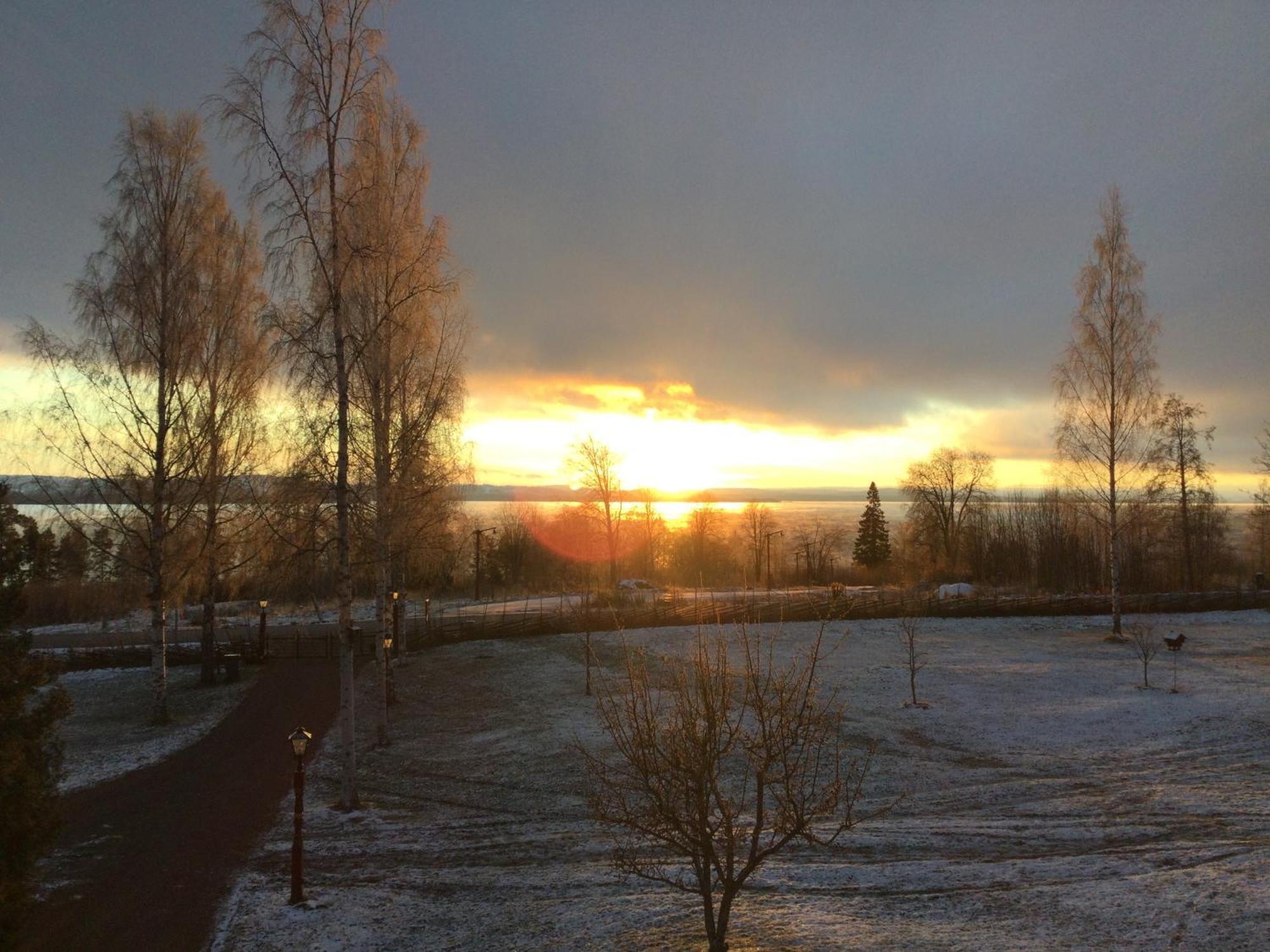 Mysigt Boende I Raettvik Med Utsikt Oever Siljan מראה חיצוני תמונה